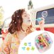 thumbnail image 5 of 40 piezas colorido dulce lindo cangrejo mariposas corazones Mickey coronas niña niños Cgtredaw Para estrenar, 5 of 6