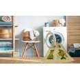 thumbnail image 2 of Ahgly Company Machine Washable Indoor Rectangle Transitional Brown Area Rugs, 7' x 10', 2 of 7