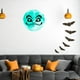 thumbnail image 3 of Adhesivo de pared luminoso extraíble de 12 pulgadas para habitación infantil, decoración de Halloween mueca 2, 3 of 9