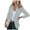 Gray, variant on Fesfesfes Coat for Women Solid Color Button Pocket Recreational Long Sleeve Suit Coat Tops