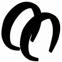 DESIGNICE 2Pcs Headbands for Women,Wide - Brim Design Headbands for Girls,Checkered Retro Girls Headbands,Colormixing1