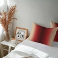 thumbnail image 6 of Red Black Khaki Ombre Lumbar Pillow Covers 20x12 Inch Set of 2, Modern Abstract Art Gradient Waterproof Outdoor Pillow Covers, Decorative Cushion Pillowcases for Couch, Sofa, Bed, Garden, Patio, 6 of 9