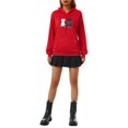 thumbnail image 1 of Qmyliery Women's Casual Hoodies, Fall Winter Warm Short Plush Long Sleeve Pullover Sweatshirt Couple Outfits, 1 of 9