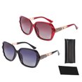 thumbnail image 1 of 2 gafas de sol para mujer, grandes, vintage, polarizadas, clásicas, de moda, para actividades al aire libre, 1 of 5