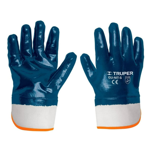 Guantes Algodon Truper Recubierto Con nitrilo Unitalla