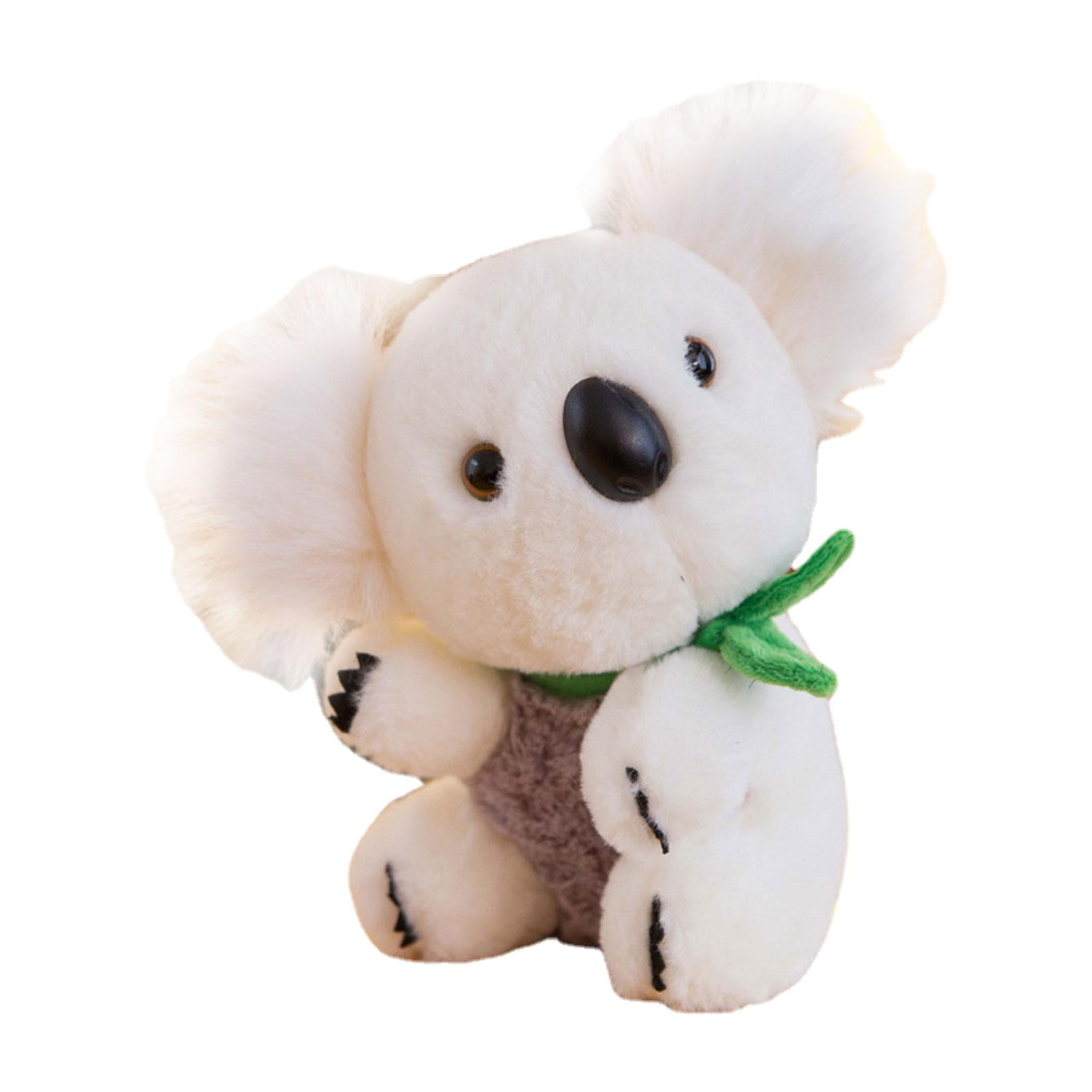 Stuffed Koala Bear 20cm Large Koala Plush Toy Soft Stuffed Animal Koala with Green Scarf
