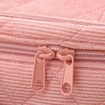 thumbnail image 2 of Bolso De Cosméticos Bolsa de cosméticos de pana, de lavado grande portátil, con cremallera para mujeres y niñas Tmvgtek Para Estrenar, 2 of 8