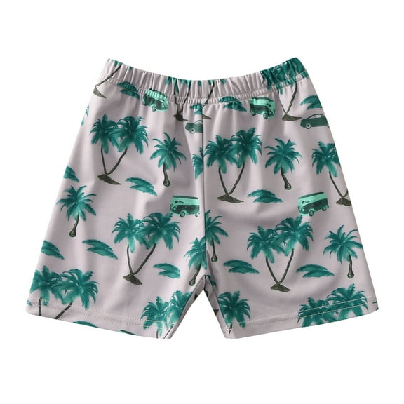 adviicd Little Boys Swim Trunks Toddler Beach Shorts Swimsuit Kids Quick Dry Swimwear (Grey,3-4 Years)