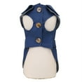 thumbnail image 4 of AMERTEER Pet British Style Tricolour Warm Coat Small Dogs Autumnr Jacket, 4 of 6