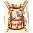 thumbnail image 6 of Ozark Trail Girl's Boxy Graphic Tee, Sizes 4-18 & Plus, 6 of 9