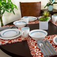 Gibson Elite Lawson 16 Piece Dinnerware Set, Teal