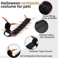 thumbnail image 5 of 2027 New Halloween Centipede Pet Costume for Cats & Small Dogs, Funny Adjustable Pet Outfit, Scary Shape Suit for Party, Dress‑up, Photo Shoot, HOOK&LOOP, 5 of 7