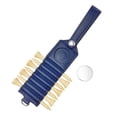 thumbnail image 3 of Organizador de soporte para tees de golf, accesorios portátiles, bolsa de cuero PU, bolsa para tees de golf azul, 3 of 9