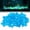 Blue-300pcs, variant on Outdoor Luminous Stones for Glow in the Dark Walkways, Garden River Pebbles, Artificial Landscape Rocks for Driveway Walkway Stepping Stone Paths with Natural Look