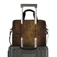 thumbnail image 2 of FORMRS 16" Laptop Bag Carrying Sleeve Case with Handle Travel Shoulder Briefcase, Wood Grain, 2 of 8
