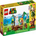 thumbnail image 4 of LEGO Super Mario Dixie Kong’s Jungle Jam Expansion Set 71421, Super Mario Gift Set for Boys and Girls Ages 7-9, Buildable Toy Game Featuring 2 Brick Built Super Mario Figures with Musical Accessories, 4 of 10