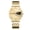 Gold, variant on Unique men's watch, waterproof quartz movement, business fashion trendy men's wristwatch, niche style