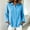Sky Blue women long sleeve button down shirt a1, variant on Kadlawus Women Long Sleeve Collared Button Down Blouse Casual Fit Solid Basic Tunic Tops Comfortable Soft for Office Commute Weekend Travel Daily Wear, White 2XL
