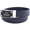 Navy Blue/Silver, variant on FEDEY Signature Leather Ratchet Belts for Men, No1 DAD Automatic Buckle
