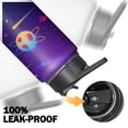 thumbnail image 5 of Galaxy Insulated Water Bottle with Straw & Cleaning Brush – 18oz | Leakproof, BPA-Free, 304 Stainless Steel, Wide Mouth, Travel Mug for Car, Gym, Office, Starry, Christmas Thanksgiving Gift, 5 of 5