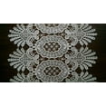 thumbnail image 3 of Doily Boutique Table Runner Narrow in Ivory Victorian Lace Size 36 x 10 inches Handmade, 3 of 5