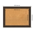 thumbnail image 4 of Amanti Art Natural Cork Board Wood Framed Lara Bronze Bulletin Board 32 in. x 24 in., 4 of 7