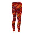 thumbnail image 5 of Dark Fire Camo Women's Casual Leggings - Camo Color Code 0091, 5 of 7