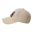 thumbnail image 3 of Baseball Cap Bent Eaves Design 6 Piece Cap Body Breathable Not Hot Plastic Cap Drag For Daily Travel Vacation Deep Reddish-Brown Green Golden Marble Beige, 3 of 8