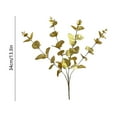 thumbnail image 3 of STPToys Artificial Eucalyptus Stems Decorations Gold Eucalyptus Leaves Fake Greenery Branches Fake Flowers for Wedding Spring Home Decor, 3 of 7