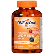 One A Day Vitacraves Women's Multi Gummies, 150 ct,