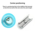 thumbnail image 3 of Airkoul 100Pcs Blue Heat Shrink Butt Wire Connectors Crimp Terminals AWG 16-22 Gauge, 3 of 8