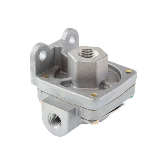 QR-1 Heavy Duty Air Brake Quick Release Valve - Replaces 229813, 401280, Velvac 034078, Bendix 102044, 205000, PAI 37550, Caterpillar 652427, Automann 745229813N,  SA270