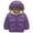 Purple, variant on UngA Winter Coat Toddler Boy Hooded Puffer Jackets for Boys and Girls – Lightweight and Packable – Autumn and Winter Coat, Warm and Comfy AG,3-4 Years