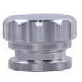 thumbnail image 1 of 2 Inch 51mm Aluminum Alloy Welded on the Filler Neck and Auto Parts Modified Fuel Tank Cap Silver, 1 of 5