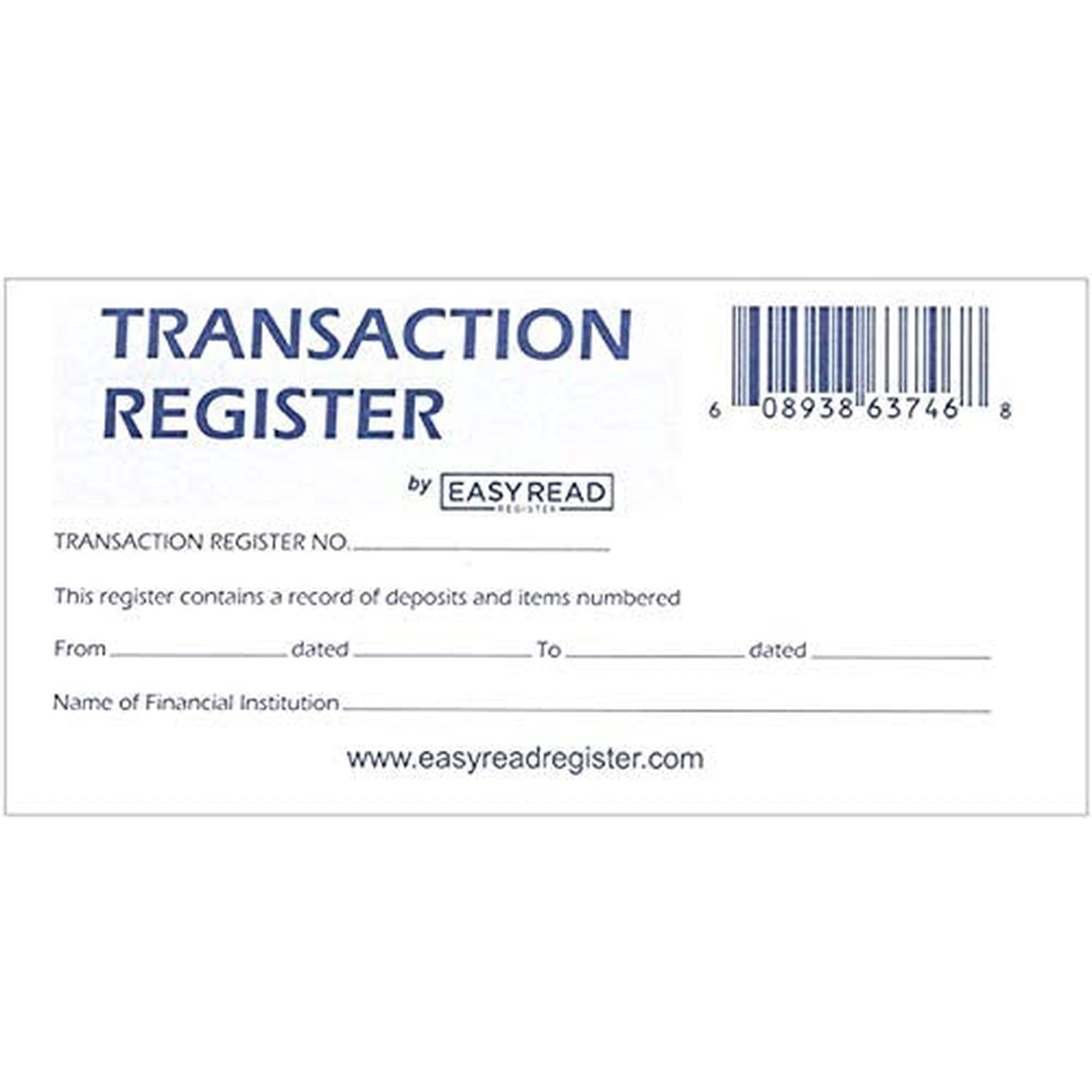 5 Checkbook Registers - 2021-22-23 Calendar - Transaction Register for Personal Checking Book Bank Ledger