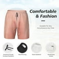 thumbnail image 5 of Lsque Mens Swim Trunks Pig'S Tail Pattern - Bathing Suit Compression Liner - Beach Swim Shorts Swimwear - (S-3XL) - Stretch Quick Dry -Small, 5 of 9