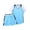 Sky Blue, variant on Girls Outfit Sets Unisex Training Sports Team 5 14 Years Kids Outdoor Clothes,Sky Blue,Size 13 -14 Years