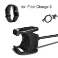 thumbnail image 1 of USB Smart Watch Wireless Wristband Charging Charger Cable for Fitbit Charge 3, 100cm, 1 of 2