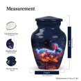 thumbnail image 2 of Mystic Fire Rabbit Cremation Keepsake Urns For Ashes - Burial Urns For Cremated Remains - Small Cremation Urns For Human Ashes - Memorial Urns For Human Ashes - Urns For Ashes (Size -3",4Pcs), 2 of 5