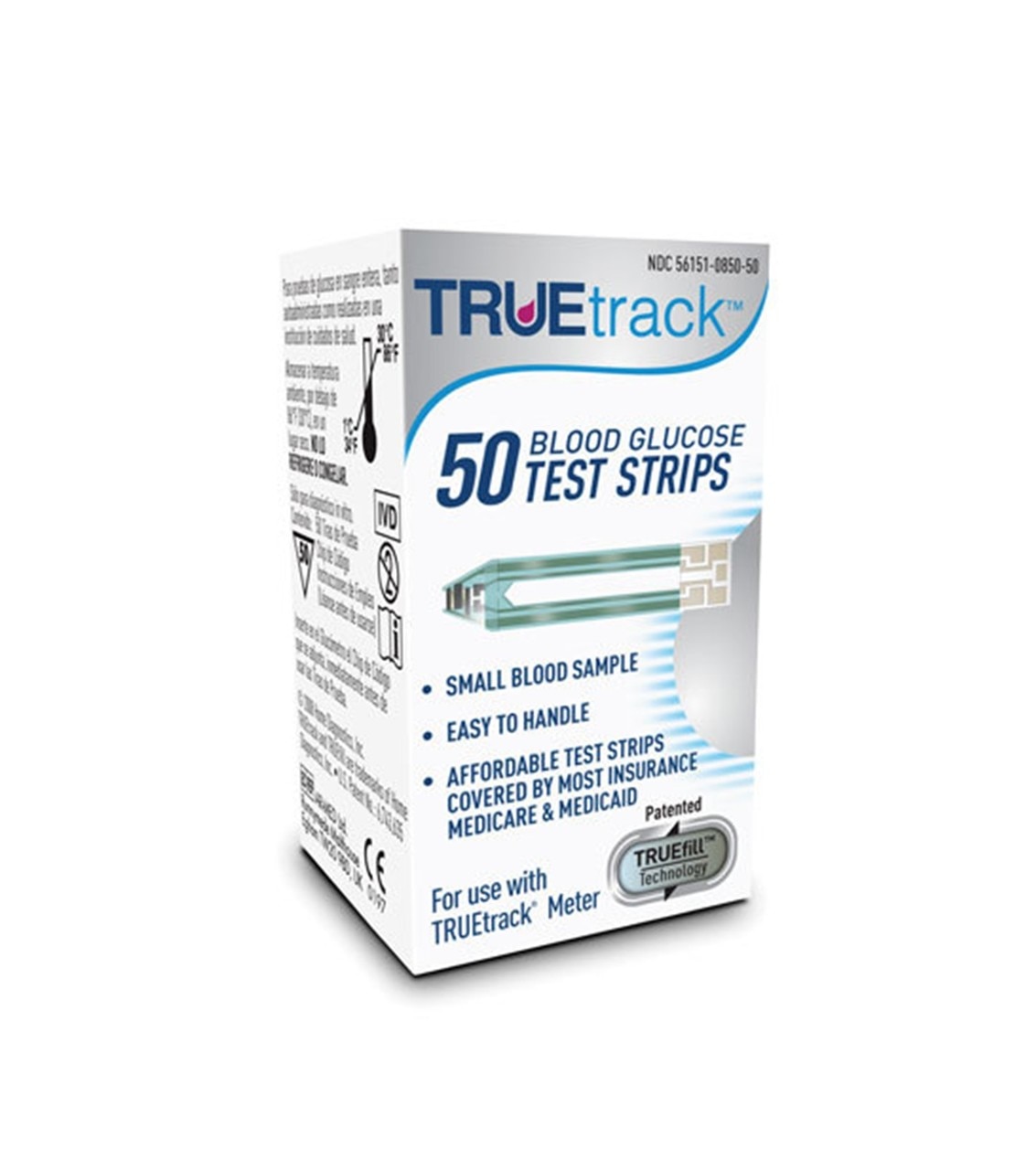 TRUE Track 100 Test Strips For GLucose Care Walmart Canada