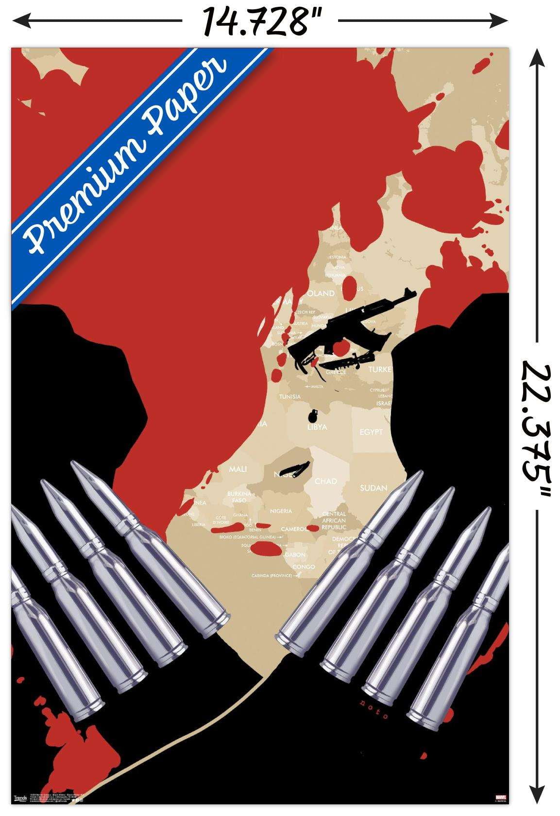 Marvel Comics - Black Widow - Black Widow #15 Wall Poster, 14.725" x 22.375"