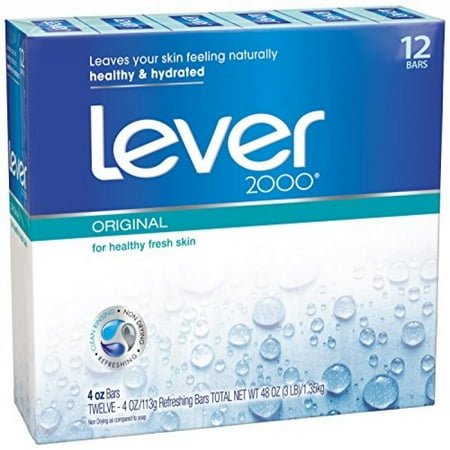 Lever 2000 Bar Soap Original 4 Oz 12 Twin Pack Lever 2000 Bar Soap Original 4 Oz 12 Twin Pack