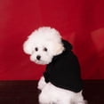 thumbnail image 1 of Ropa para perros de color sólido de otoño e invierno, ropa cálida con forro polar para mascotas, ropa polar para perros grandes, 1 of 5