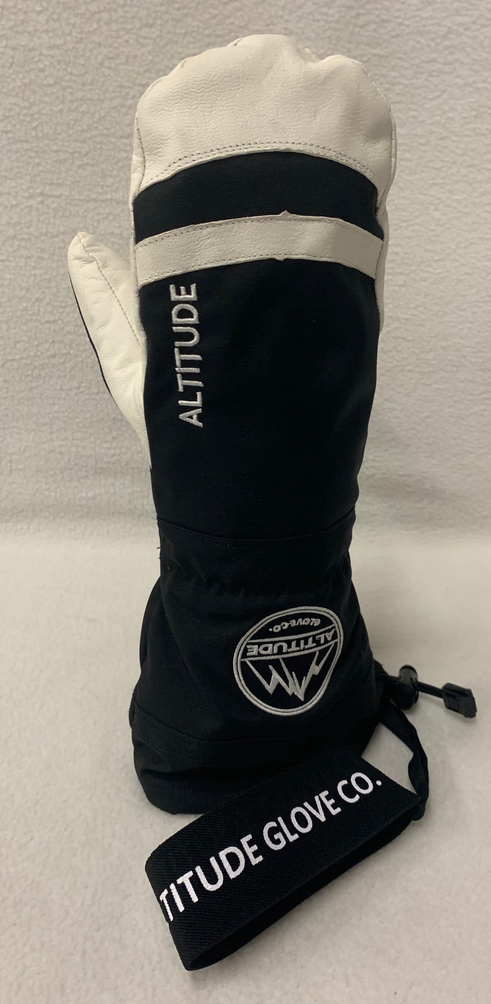 ​ALTITUDE BOARDWERX TECH ALPINE ARMY LEATHER HELI SKI MITTEN (LARGE) 8.75-9.25"
