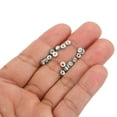 thumbnail image 4 of Unique Bargains 4mm Spacer Beads, 100pcs Bead Spacers Rhinestone Round Bulk Beads for Jewelry Making, Blue, 4 of 5