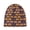 6, variant on Halloween Ghost Pattern Print Beanie Hat, Halloween Decorative Cuffed Beanie For Men Women