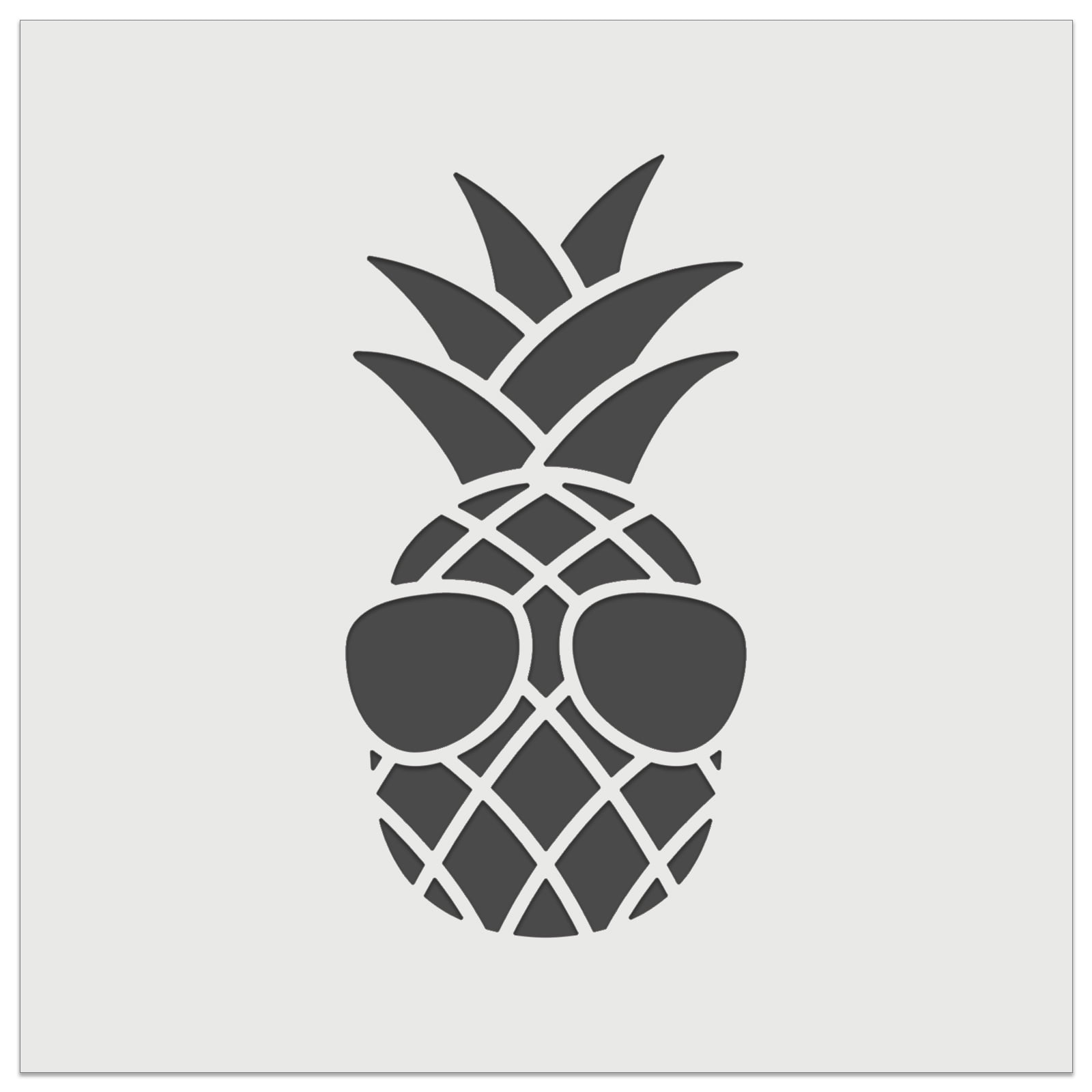 FAST FREE SHIPPING Pineapple Custom Stencil 8.5" x 11" Sheet 