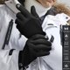 thumbnail image 5 of Guantes de ciclismo Guantes de invierno cálidos Guantes con pantalla táctil repelentes al agua Guantes para correr a prueba de viento Guantes deportivos antideslizantes para hombres y mujeres para, 5 of 6