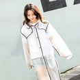 thumbnail image 3 of KALLORY 1Pack Long Black XXL Raincoat EVA Waterproof For Adults In Outdoor And Travel Scenarios, 3 of 8
