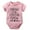 BY0026-Pink, variant on New To The Cousin Crew Newborn Suit Romper Short Sleeve Neutral Baby Girl Clothes White Boy Baby Outfits
